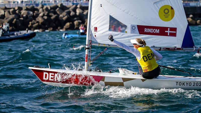 Anne-Marie Rindom (DEN) winner Womens Laser - Tokyo2020 - Day 8- August 1, - Enoshima, Japan. - photo © Richard Gladwell / Sail-World.com / nz