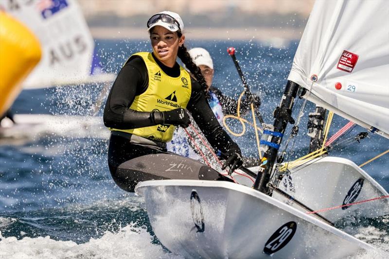 Sarah Douglas will start as one of the favourites in the ILCA 6 photo copyright Sailing Energy / Princesa Sofía Mallorca taken at  and featuring the ILCA 6 class