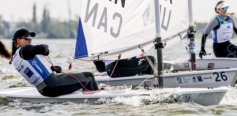 Sarah Douglas at Hempel World Cup Series Allianz Regatta - photo © Sailing Energy / Hempel World Cup Series Allianz Regatta