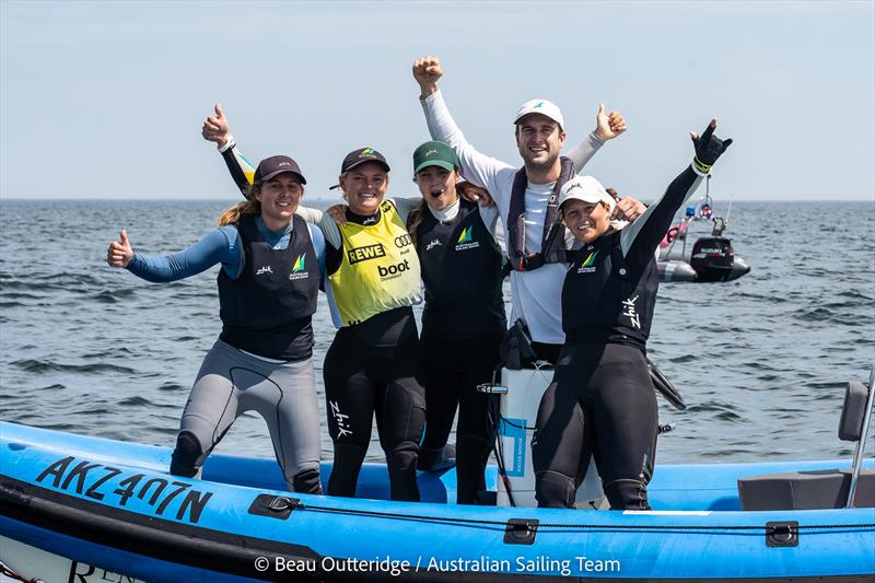 Australia's Mara Stransky had a straight line to the ILCA 6 overall victory at Kiel Week photo copyright Beau Outteridge taken at Kieler Yacht Club and featuring the ILCA 6 class