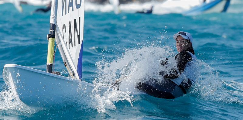 Sarah Douglas - 2023 ILCA 6 and ILCA 7 Senior European Championships photo copyright Thom Touw Sailing Photographer taken at  and featuring the ILCA 6 class