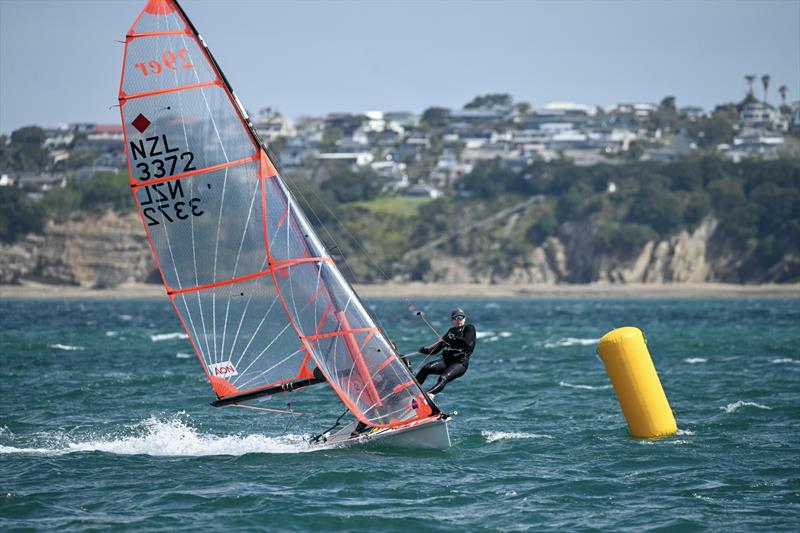 29er - NZ Youth Championships - Murrays Bay Sailing Club - October 2023  photo copyright Chantelle Middleton/Salty Shot Photography taken at Murrays Bay Sailing Club and featuring the ILCA 6 class