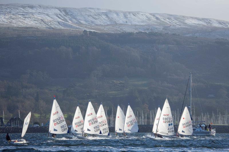 RYA Scotland Winter Championships at Largs photo copyright Marc Turner taken at Largs Sailing Club and featuring the ILCA 6 class