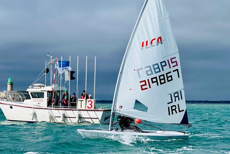 Darren Griffin - Viking Marine Frostbite Series 2 at Dun Laoghaire - Day 17 photo copyright Alyson Orr taken at Dun Laoghaire Motor Yacht Club and featuring the ILCA 6 class