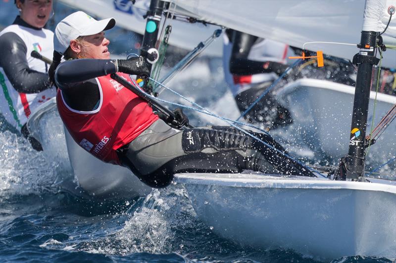 Mara Stransky - French Olympic Week Regatta 2024 photo copyright Sailing Energy taken at COYCH Hyeres and featuring the ILCA 6 class