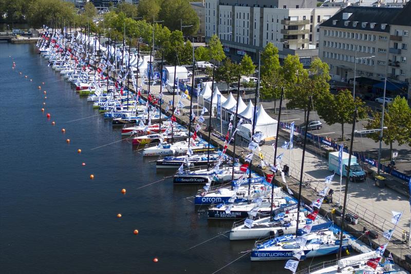 Race village of la Solitaire du Figaro Paprec photo copyright Alexis Courcoux taken at  and featuring the Figaro class