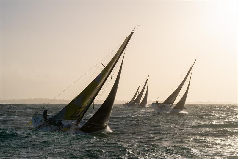 56th La Solitaire du Figaro Paprec Leg 1 Start - photo © Mathieu Rivrin