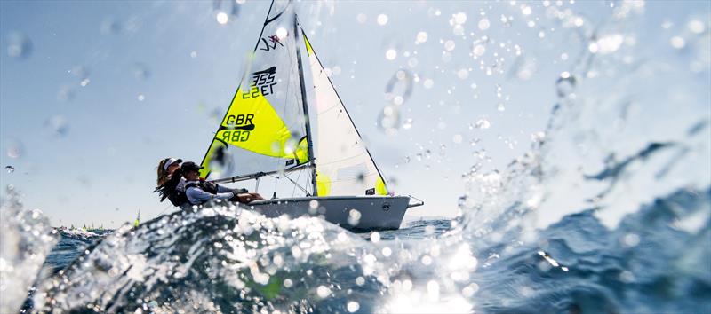 RS Feva sailing photo copyright RS Sailing taken at  and featuring the  class