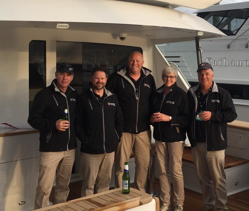 Join the team at Lloyd Stephenson Boatbuilders photo copyright Lloyd Stevenson Boatbuilders taken at Bucklands Beach Yacht Club and featuring the  class