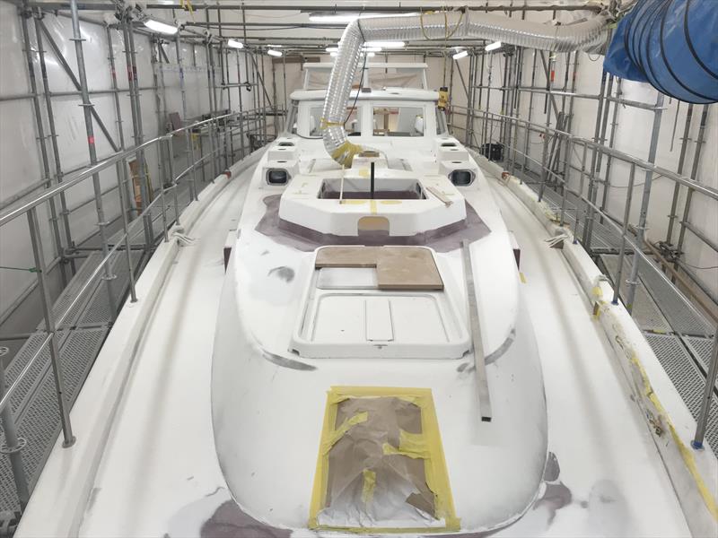 Expedition Ketch - building progress - November 2021 - Lloyd Stevenson Boatbuilders photo copyright Luke Hill - LSB taken at Royal New Zealand Yacht Squadron and featuring the  class