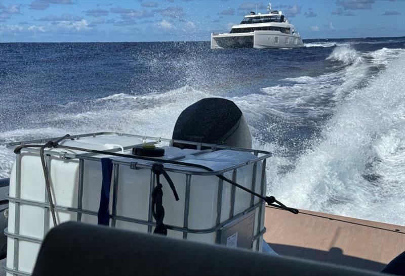 Catalyst 45 - Delivery voyage to Fiji - Lloyd Stevenson Boatbuilders - July 2025 - photo © Lloyd Stevenson Boatbuilders