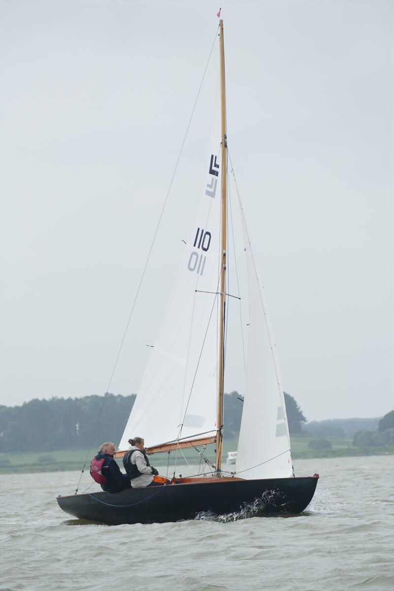 Winners of Loch Long Week 2021 Bruce and Claire Johnson photo copyright Robert Mulcahy taken at Aldeburgh Yacht Club and featuring the Loch Long One Design class