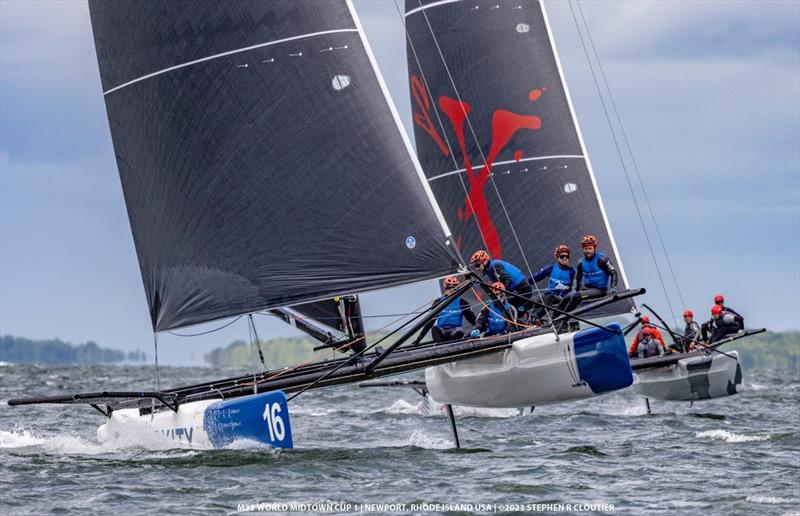 2023 Midtown Cup - Don Wilson's Convexity and Dan Cheresh's Extreme2 photo copyright Stephen R. Cloutier taken at  and featuring the M32 class
