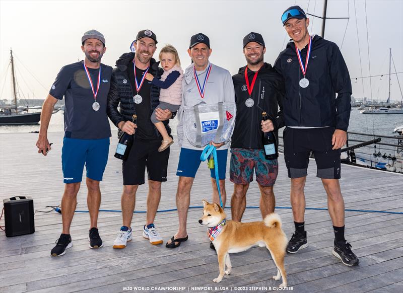 2023 M32 World Championship - CONVEXITY (l-r) Taylor Canfield, Kinley Fowler, Don Wilson, Ricky McGarvie and Jake Lilley photo copyright Stephen R Cloutier taken at  and featuring the M32 class