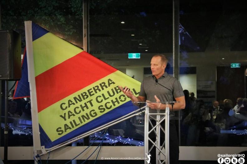 Buoyed up dinner at the Canberra Yacht Club - photo © Nic Douglass / www.AdventuresofaSailorGirl.com