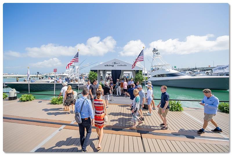 Fantastic February Boat Shows at Viking Yachts photo copyright Viking Yachts taken at  and featuring the Marine Industry class