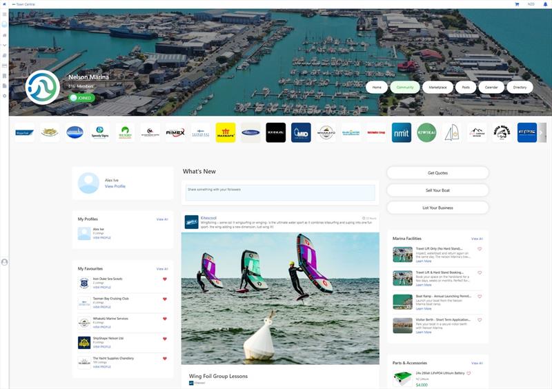 Nelson launches world-first AI based hub photo copyright New Zealand Marina Operators Association taken at  and featuring the Marine Industry class