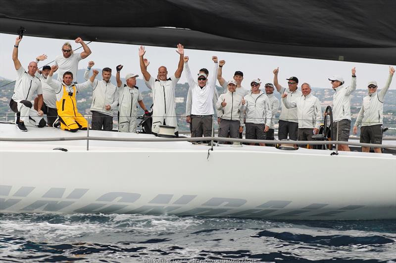 Dario Ferrari's 75ft long former Maxi 72 Cannonball claimed Maxi 2 - IMA Mediterranean Maxi Inshore Challenge - Les Voiles de Saint-Tropez - photo © Gilles Martin-Raget