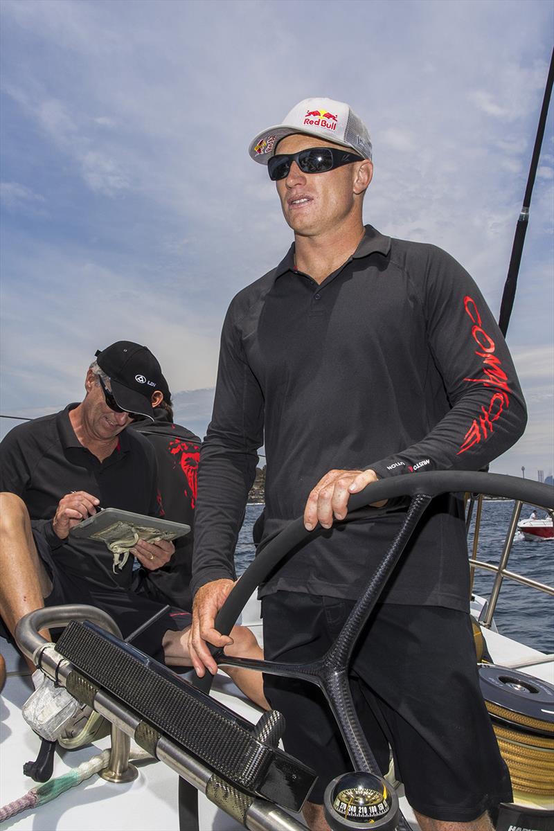 One James Spithill - awesome person to have as a helmer on board LDV Comanche, for he knows a thing or two about pace photo copyright Andrea Francolini taken at  and featuring the Maxi class