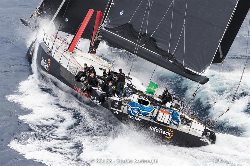 INFOTRACK, Sail n: SYD1000, Bow n: IT1, Owner: Christian Beck, Country: NSW, Division: IRC, Design: Juan K 100 Custom photo copyright Stefano Gattini taken at Cruising Yacht Club of Australia and featuring the Maxi class