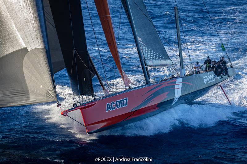 Andoo Comanche steaming on the afternoon of 26 December - photo © Andrea Francolini