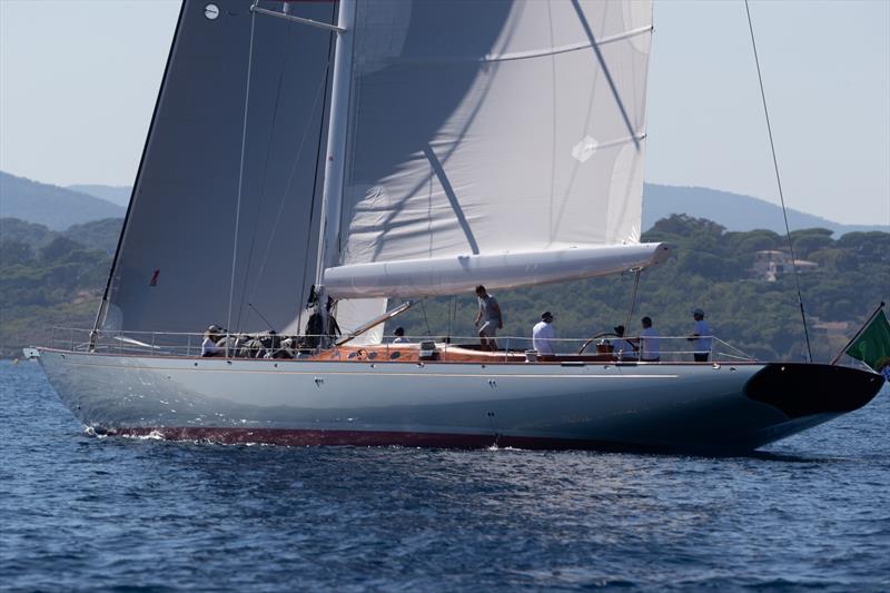 Geist, the magnificent Spirit Yachts 111 photo copyright Gilles Martin-Raget taken at Yacht Club Costa Smeralda and featuring the Maxi class