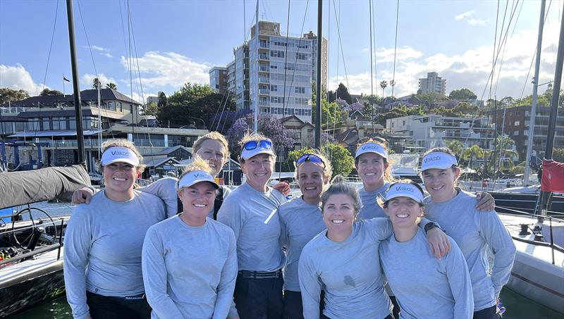 Women Racing AUS skippered by Katie Spithill (Far Right) photo copyright Vaikobi taken at  and featuring the MC38 class