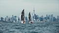 Melges 24 racing on the Toronto lakefront! © Alina Heinrich
