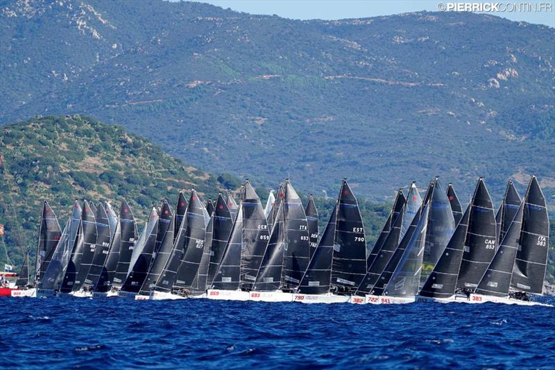 Strong Melges 24 fleet at the Melges 24 World Championship 2019 in Villasimius. - photo © Pierrick Contin / IM24CA