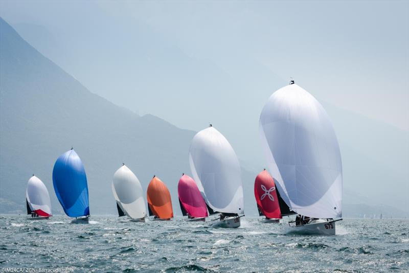 Melges 24 European Sailing Series 2021 - Event 2 - Riva del Garda, Italy photo copyright IM24CA / ZGN/ Barracuda Communication taken at Fraglia Vela Riva and featuring the Melges 24 class