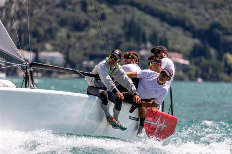 Taki 4 ITA778 of Marco Zammarchi with Niccolo Bertola helming - Melges 24 European Sailing Series 2021 Event 3 - Riva del Garda, Italy - photo © IM24CA / ZGN