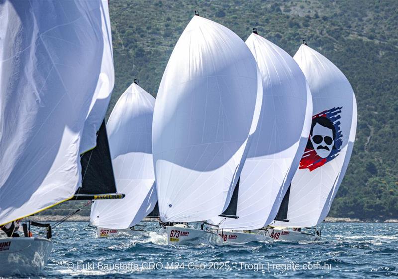 Luki Baustoffe CRO Melges 24 Cup 2025 - Trogir | Melges 24 European Sailing Series 2025 photo copyright regate.com.hr taken at  and featuring the Melges 24 class