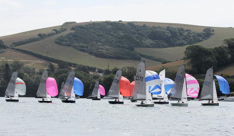Salcombe Gin Merlin Rocket Week 2019 day 2 photo copyright Mark Jardine / YachtsandYachting.com taken at Salcombe Yacht Club and featuring the Merlin Rocket class