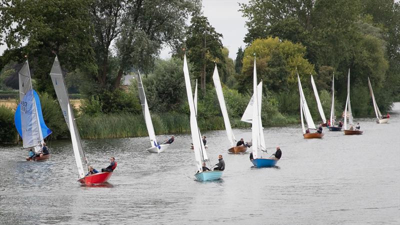 Merlin Rocket River Championship at the Bourne End Week Regatta photo copyright Tony Ketley taken at Upper Thames Sailing Club and featuring the Merlin Rocket class