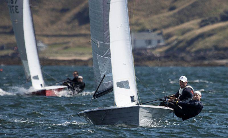 Aspire Merlin Rocket National Championships at East Lothian day 3 photo copyright Steve Fraser / ELYC taken at East Lothian Yacht Club and featuring the Merlin Rocket class