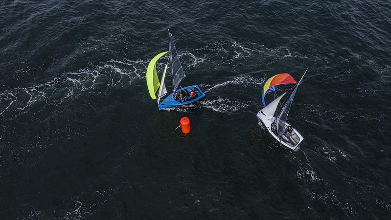 Aspire Merlin Rocket National Championships at East Lothian day 5 photo copyright Steve Fraser / ELYC taken at East Lothian Yacht Club and featuring the Merlin Rocket class