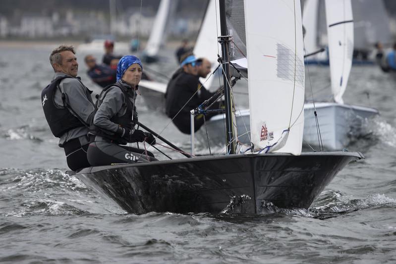 Aspire Merlin Rocket National Championships at East Lothian day 5 photo copyright Steve Fraser / ELYC taken at East Lothian Yacht Club and featuring the Merlin Rocket class