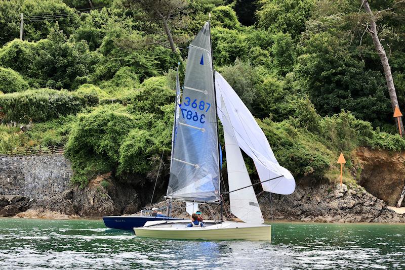 Salcombe Gin Merlin Rocket Week Day 5 Morning Race photo copyright Lucy Burn taken at Salcombe Yacht Club and featuring the Merlin Rocket class