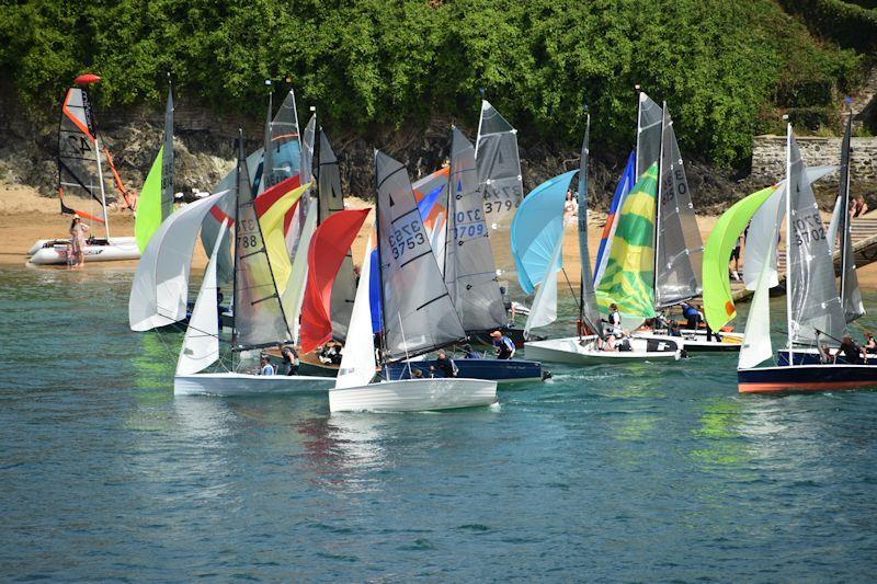 Classic Salcombe snakes and ladders moment - photo © David Henshall