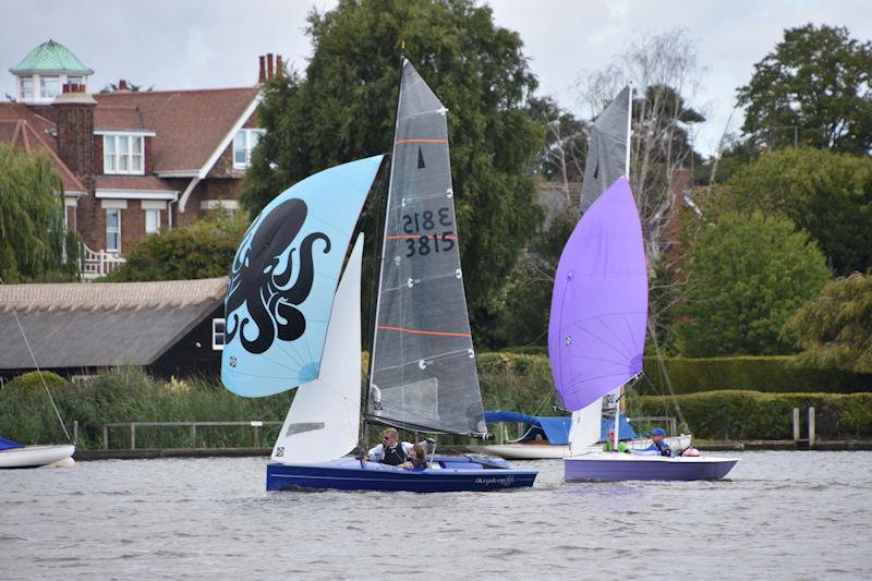 Merlin Rocket Craftinsure Silver Tiller at Waveney & Oulton Broad photo copyright Trish Barnes taken at Waveney & Oulton Broad Yacht Club and featuring the Merlin Rocket class