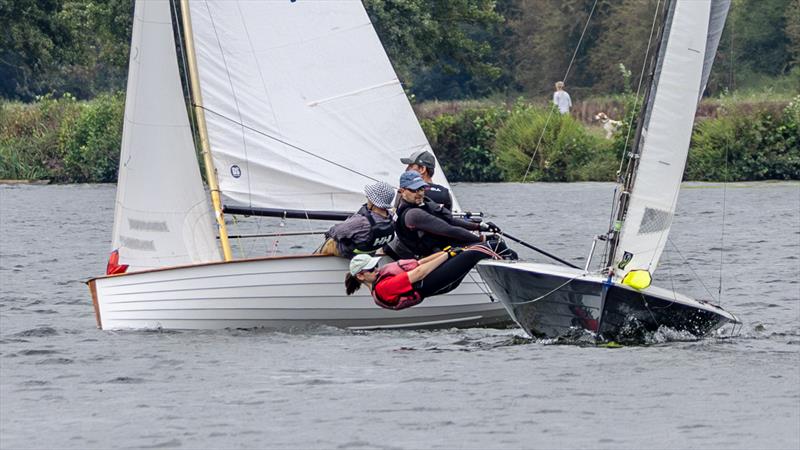 Upper Thames Merlin Rocket Weekend: Allen South East series on Sunday photo copyright Tony Ketley taken at Upper Thames Sailing Club and featuring the Merlin Rocket class