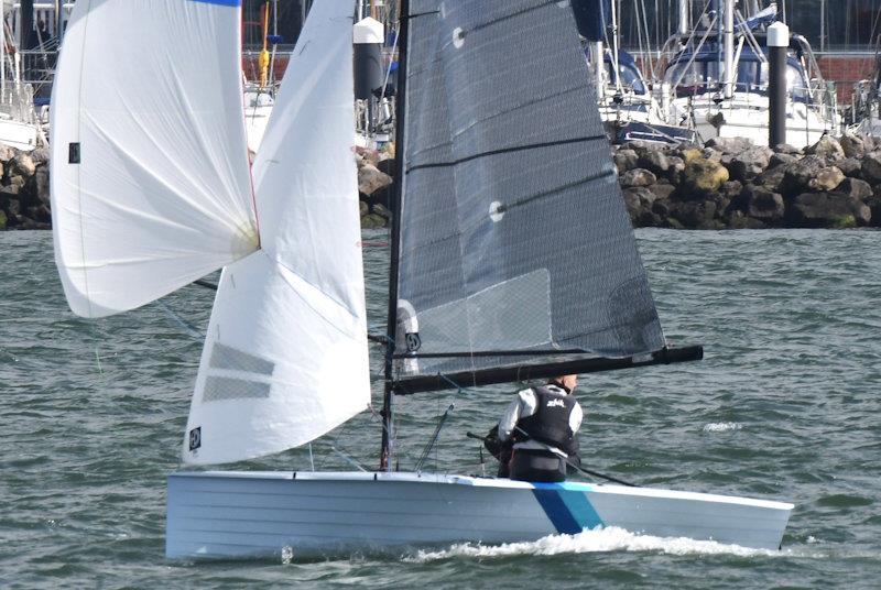 Merlin Rocket South West Series round 2 at Parkstone photo copyright Christina Moncur taken at Parkstone Yacht Club and featuring the Merlin Rocket class