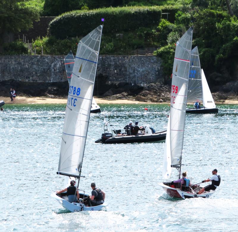 Helly Hansen Merlin Rocket Salcombe Week - Friday am racing - photo © Malcolm Mackley