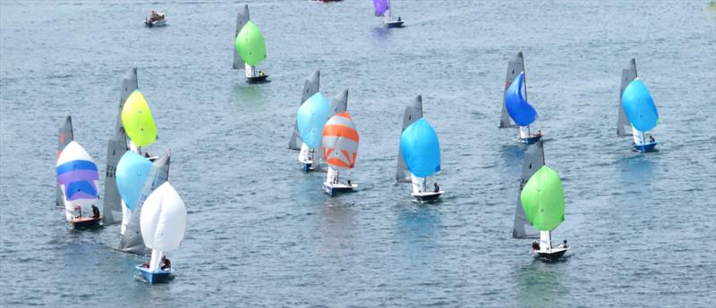 Helly Hansen Merlin Rocket Salcombe Week - Friday am racing - photo © Malcolm Mackley