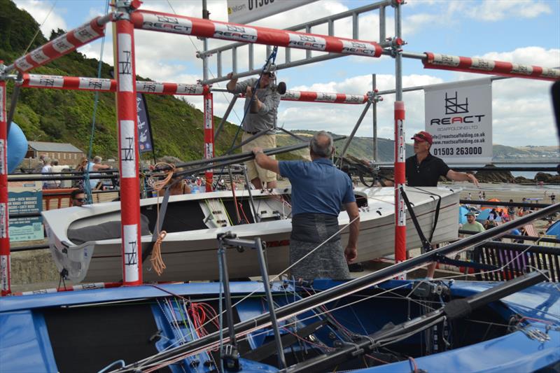 Merlin Rocket Aspire National at Looe Day 1 - photo © Alex Pausey