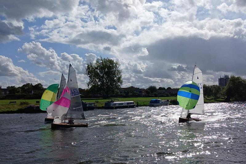 Gusty conditions - Merlin Rockets at Hampton - photo © George Bell