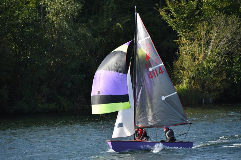 Miracle under spinnaker on Sunday during the Ripon National 12 and Double Hander Weekend - photo © Gail Jackson