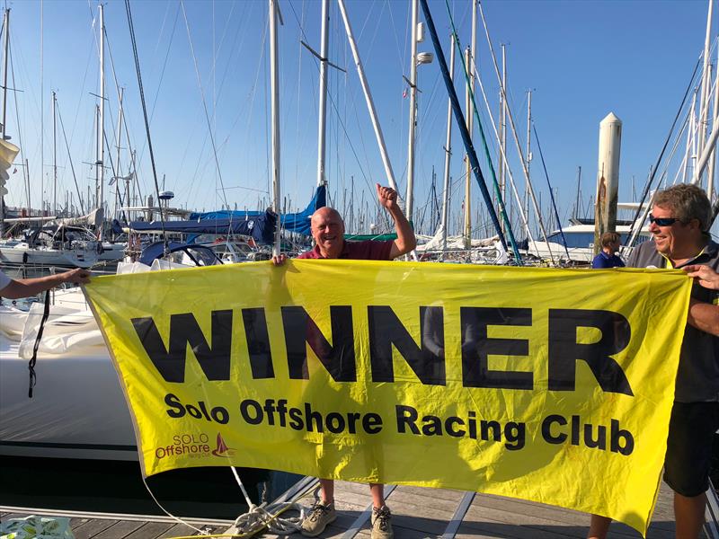 SORC Cherbough and Back Races winner photo copyright Nigel Colley taken at Solo Offshore Racing Club