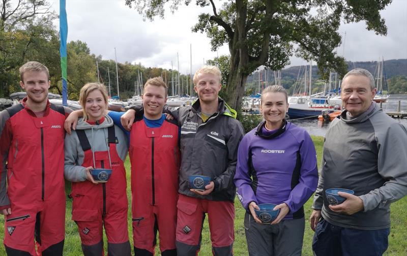 First place prize winners during the Ullswater YC Asymmetric Weekend - photo © Sue Giles