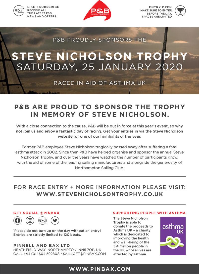 Steve Nicholson Trophy 2020 photo copyright NSC taken at Northampton Sailing Club